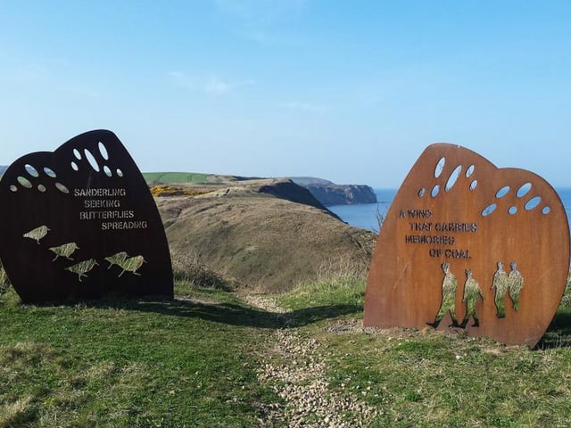 The long beach is composed mainly of shingle and pebble, and is backed by grasslands and cliffs. It’s located in Horden, which is a former mining community on the North Sea coast (Photo: Shutterstock)