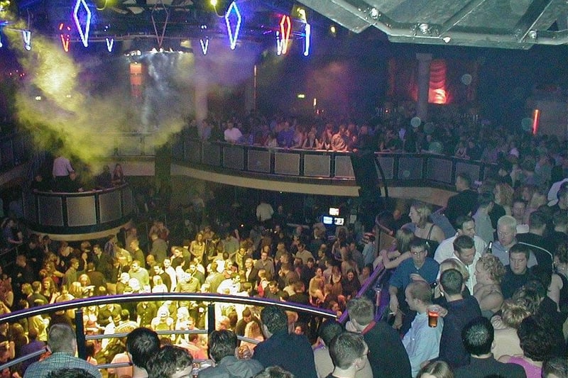 A packed-out Kingdom nightclub in Sheffield city centre