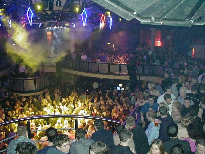 A packed-out Kingdom nightclub in Sheffield city centre