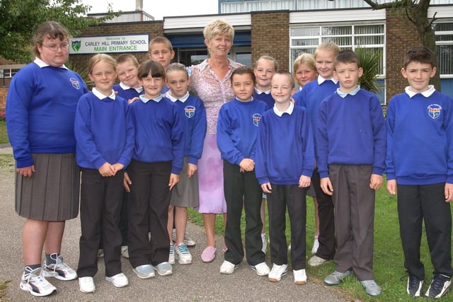 Are you pictured in this 2004 photo at the school?