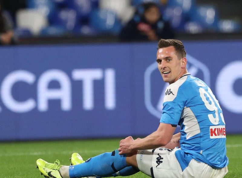 Arsenal are favourites to sign Napoli striker Arkadiusz Milik, though face competition from Serie A giants Juventus. (La Repubblica via Daily Star)