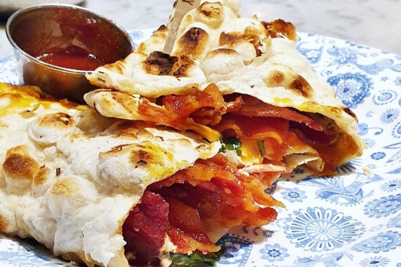 Victoria Cameron of the Spoonful of Sugar blog visited Dishoom for one of their famous bacon naans. "Today, as I walked back in, it felt like I was being greeted by family I hadn't seen in months", she said on Instagram (@spoonfulsugar)