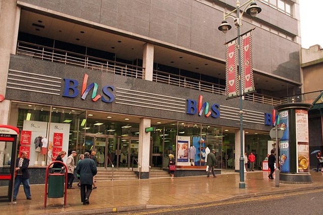 British Home Stores, The Moor, Sheffield, pictured in March 1998