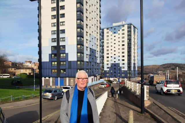 Former councillor Peter MacLoughlin has accused Sheffield Council of ignoring problems with tower block structures. He has lived in a Netherthorpe block for 34 years.