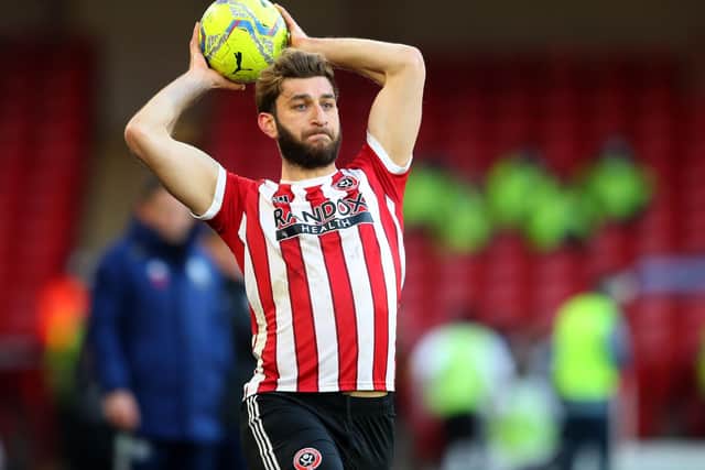 On loan at Sheffield United, Charlie Goode returned to Brentford for treatment: Simon Bellis / Sportimage