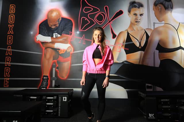 Box Barre fitness studio in Sheffield. Pictured is owner Sophie Whittam. Picture: Chris Etchells