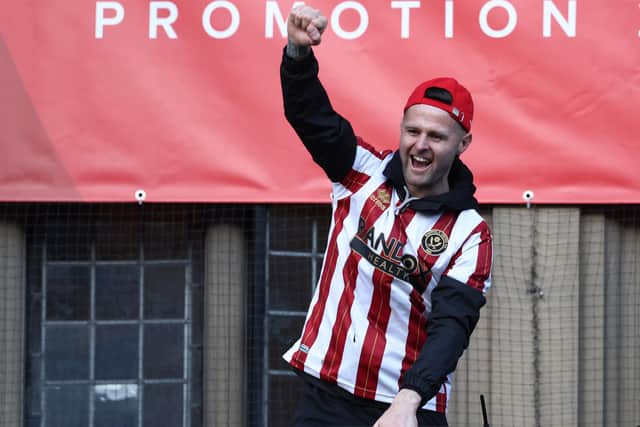 There could soon be a new name on the front of Sheffield United's shirts after their promotion to the Premier League: Darren Staples/Sportimage