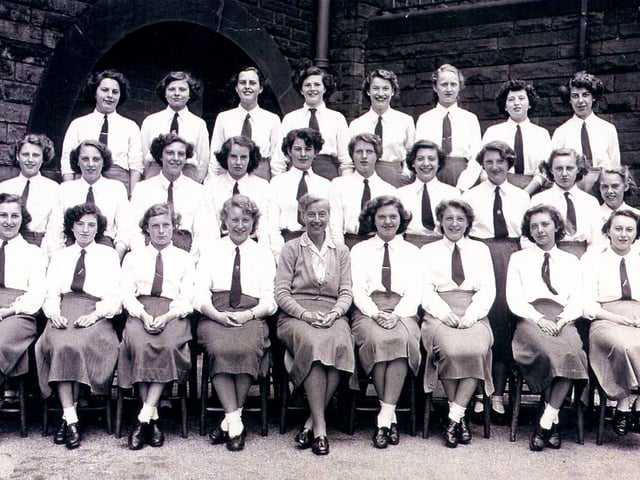 Pupils at Owler Lane Secondary School, Sheffield, Class 4G, in 1953