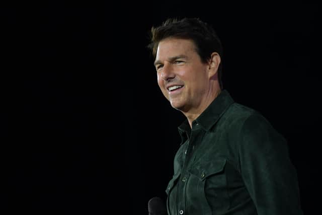 Tom Cruise is set to reprise his role as Maverick in Top Gun: Maverick. (Photo credit should read CHRIS DELMAS/AFP via Getty Images)