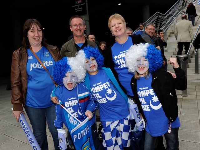 The Morrissey family from Portsmouth.