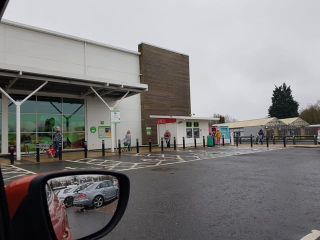 Shoppers social distancing as they queue to get into Asda in Dalgety Bay. Since the UK and Scottish government's imposed social distancing measures, shoppers across the country have been seen to be heeding to coronavirus regulations in place.