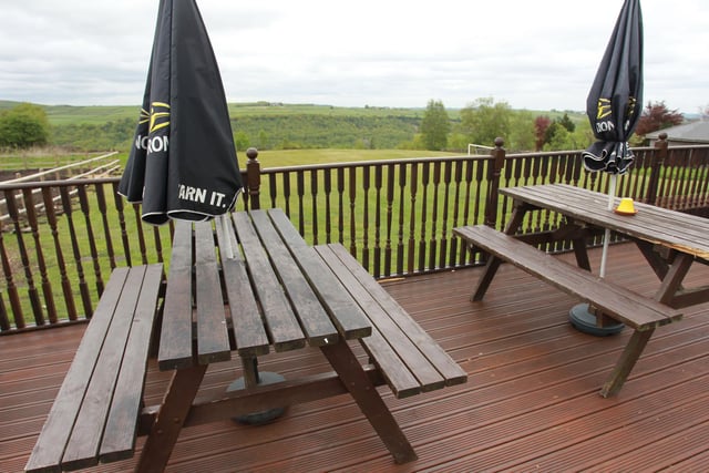 The beer garden at The Three Merry Lads on Redmires Road overlooks the Rivelin Valley. Call 0114 230 2824 to book.