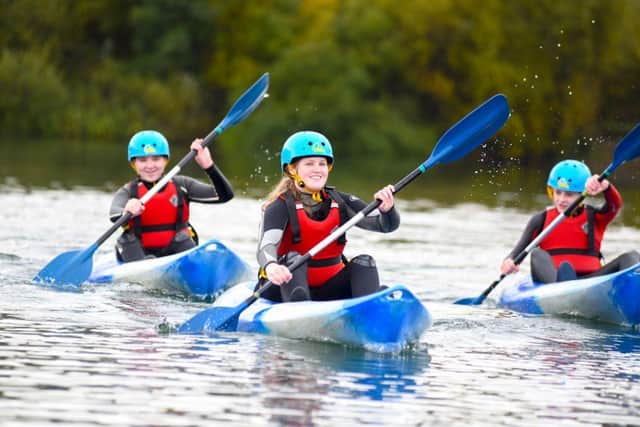 Get out on the water and try Kayaking.