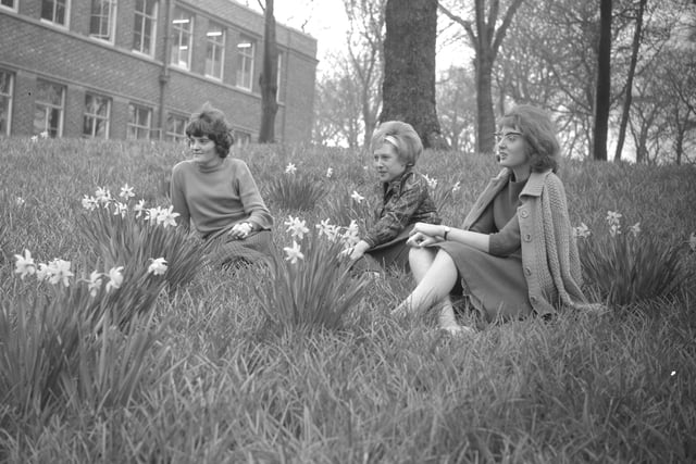 Tony Poston would love to go back to the summer of 1962. Here are some students enjoying that summer in Backhouse Park.