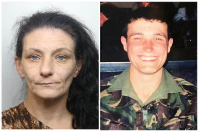 Detectives who investigated the Sheffield murder of ex-soldier Kevin Caster, pictured right, by his wife, Pauline, pictured left, say it was a ‘tragic case’.