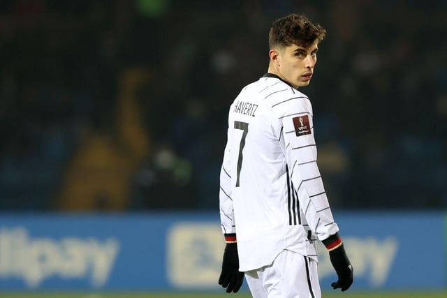 Occupying a slightly deeper role than he does currently, Havertz has evolved into an integral member of Chelsea's starting XI. 

(Photo by Alexander Hassenstein/Getty Images)