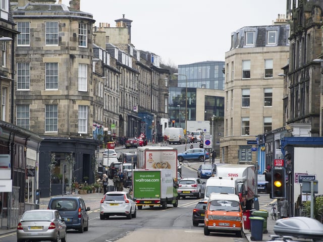 Do not be deceived by its spelling, but Broughton Street and the entire Broughton area should be pronounced "Brotton".