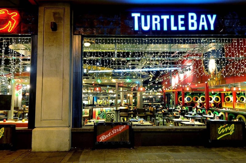Turtle Bay at the Lights was a popular place for cocktails. 