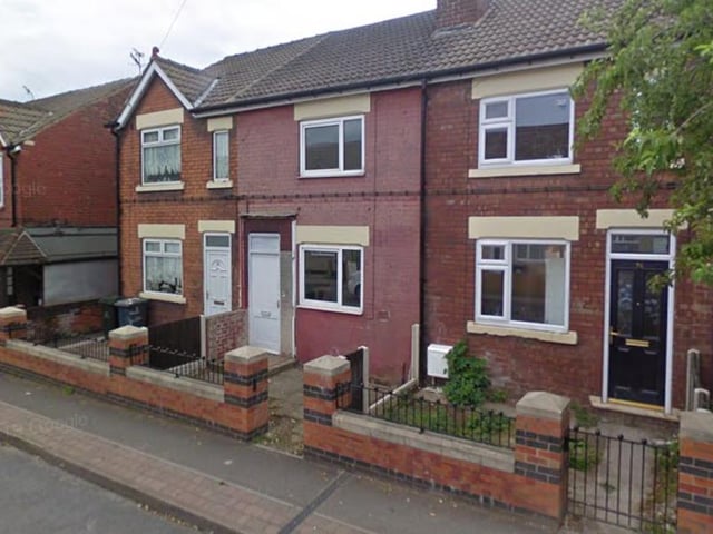 This three bedroom terrace, which has been painted since this picture was taken, has no chain. Marketed by Horton Knights Estate Agent, 01302 977850.