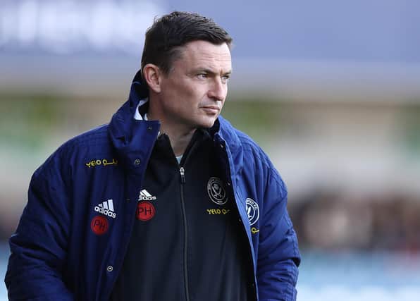 Sheffield United boss Paul Heckingbottom is preparing his side to face Nottingham Forest tomorrow: Paul Terry / Sportimage