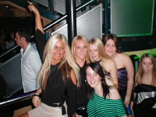 Just time for a quick picture before they hit the dancefloor...