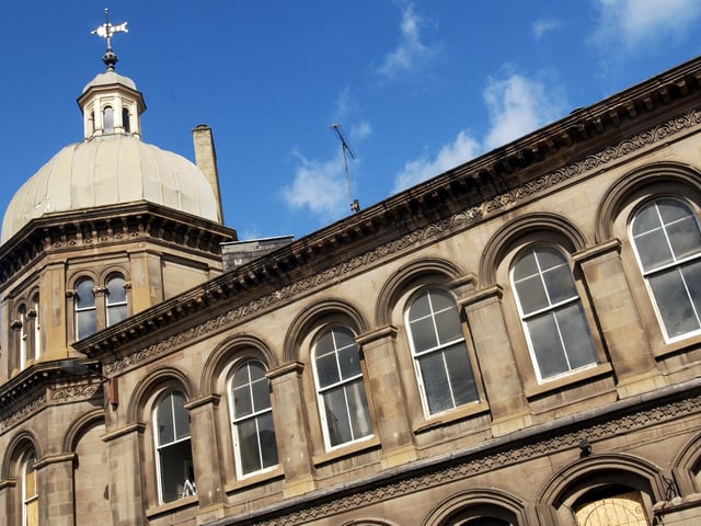 Edinburgh originally had its corn exchange at the Grass Market, but, prior to amalgamation, Leith had its very own. The former corn exchange building is situated at the corner of Constitution Street and Baltic Street.