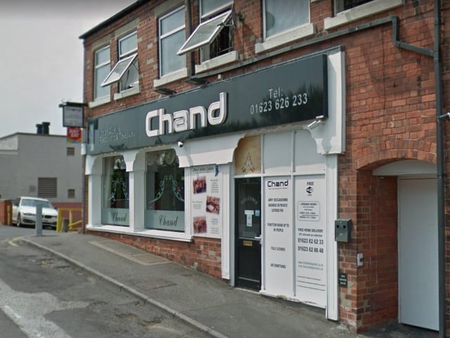 Chand Indian Cuisine, on Toothill Road, has a food hygiene rating of five.