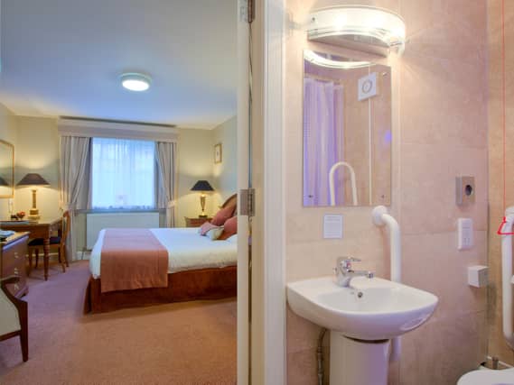 Each of the bedrooms has an en suite bathroom.
