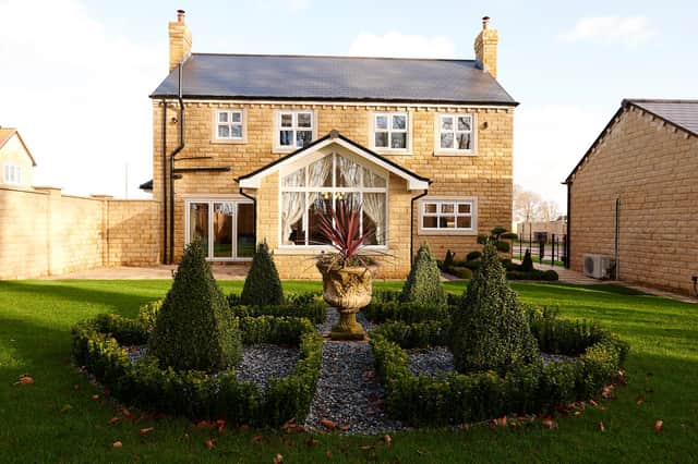 The five-bedroom, detached Knightsbridge II is one of a number of properties being built by Jones Homes at the new Van Dyk Village, between Barlborough and Whitwell Common.