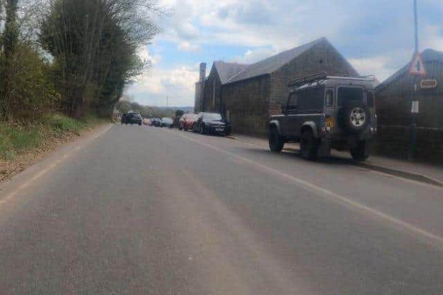 A Land Rover driver was fined £300 and given three points on their licence after parking adjacent to double white lines outside the Nags Head pub on Loxley Road near Bradfield, Sheffield.