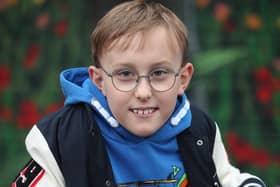 Inspirational young fundraiser Tobias Weller who says he feels "magnificent" after finding out Sheffield Children's Hospital has decided to spend tens of thousands of pounds he has donated to fund a new specialist post.