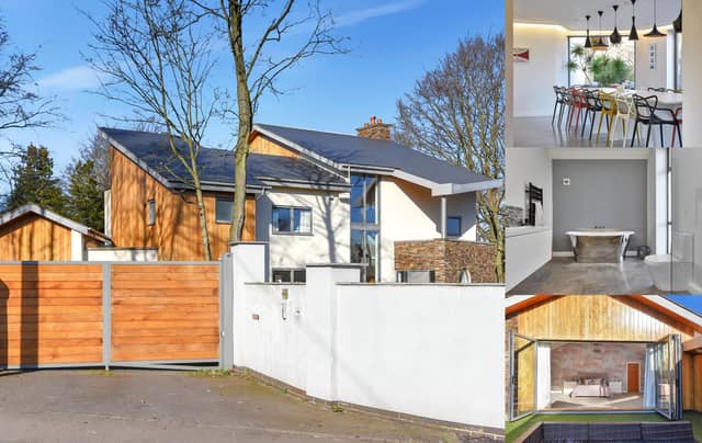 The five bedroom detached house for sale on Atkin Lane, Mansfield.