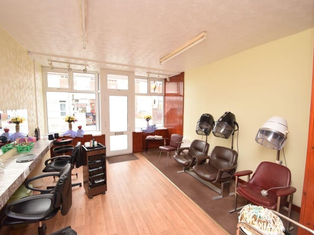 A two bed terrace house with a salon attached is on sale in Portsmouth for £250,000 and it is listed by Reeds Rains - call 023 8065 8283.