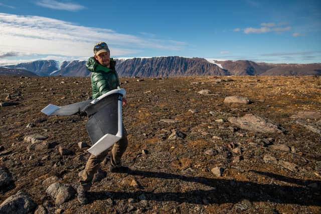 Drones allow researchers to capture tundra vegetation change from above in high resolution