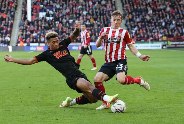 Sheffield United's Ben Osborn used to play for Nottingham Forest: Alistair Langham / Sportimage