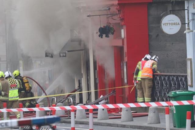 Numerous business are affected - including the Elephant House, "the birthplace of Harry Potter".