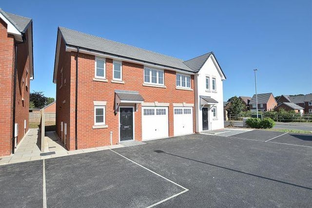 This three bedroom house has a garage and open-plan living area. Marketed by Richard Watkinson & Partners, 01623 355090.