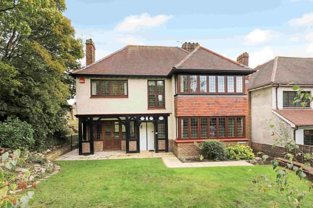This four bedroom house in London Road, Cosham, is on the market for £500,000. It is listed by Fine and Country.