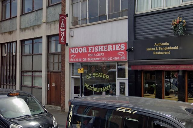Moor Fisheries, on 30 Cumberland Street, Sheffield City Centre, received its latest five-star food hygiene rating on May 31, 2023. This establishment has boasted impressive top hygiene marks since January 9, 2015.