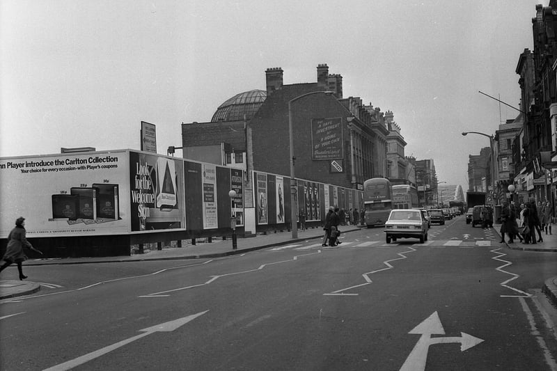 Plans were afoot in 1972 to restore Fawcett Street to some of its former glory as a shopping thoroughfare.