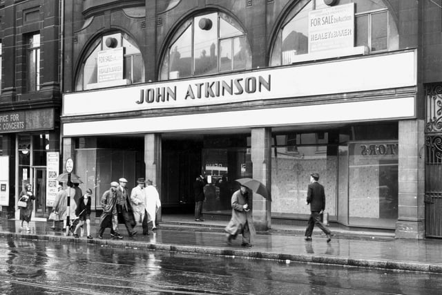 John Atkinson's old shop on Leopold Street that had just been sold, July 5, 1960