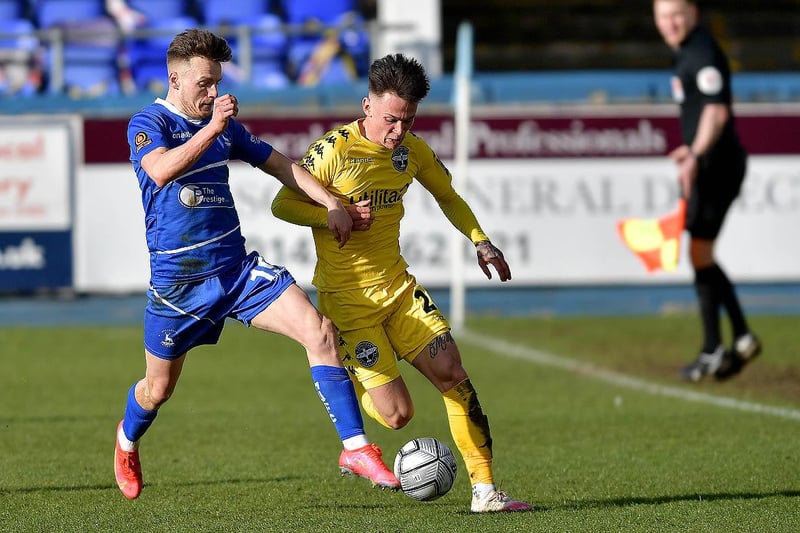 Arrived on loan to cover while Nicky Featherstone was out injured in February 2021. Had big shoes to fill but did well to fill them as Pools' excellent form continued. Struggled for a place in the side once Featherstone returned but still managed to make a decent impact.