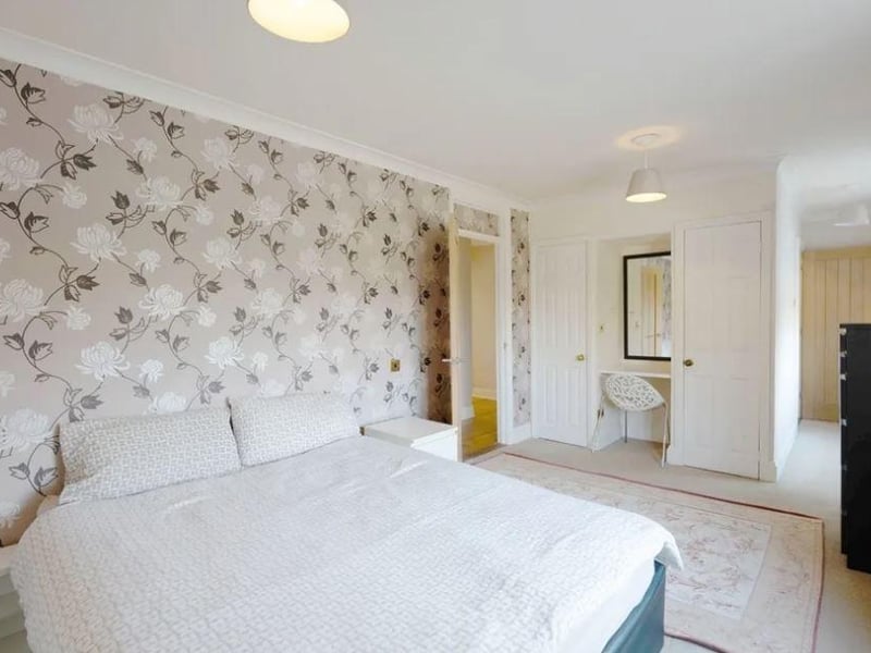 One of the bedrooms.