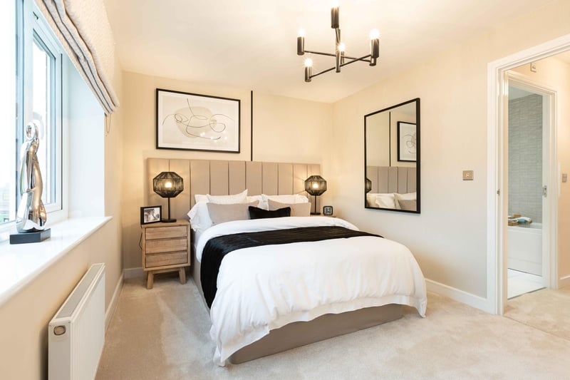 Well proportioned bedroom