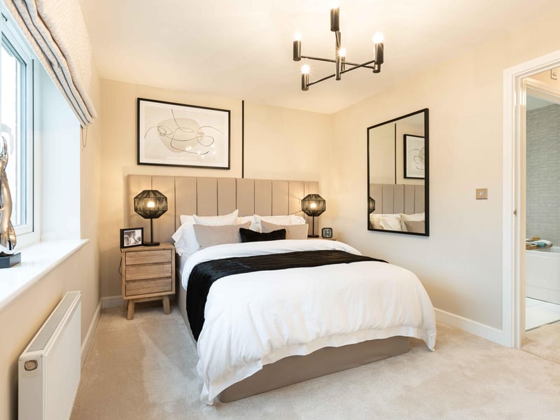 Well proportioned bedroom