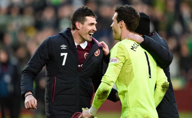 A number of ex-Hearts stars are out of contract in the summer. Picture: SNS