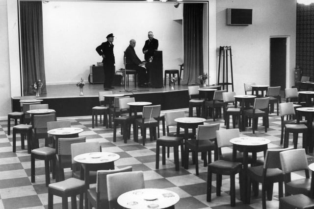 The concert room in the Northern Social Club, South Shields in 1964. What memories does this photo bring back?