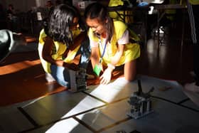 Pupils compete in WER robotics competitions at Sheffield Girls'