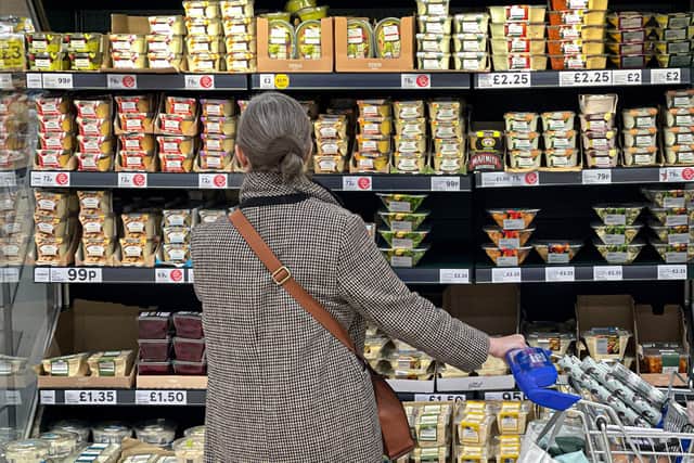 People could soon see their food bills rise by £180 on average as inflation causes grocery prices to soar