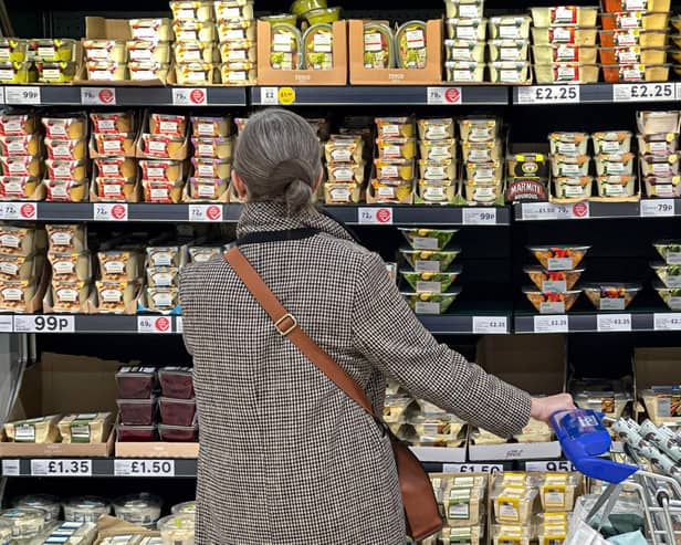 People could soon see their food bills rise by £180 on average as inflation causes grocery prices to soar